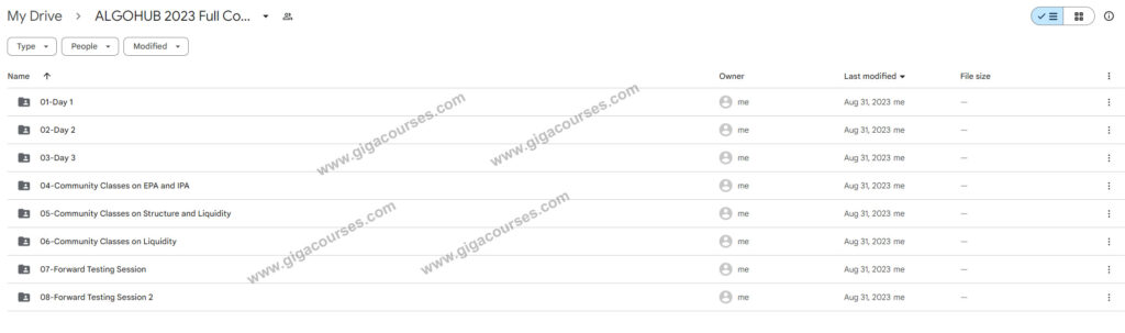 ALGOHUB 2023 Full Completed