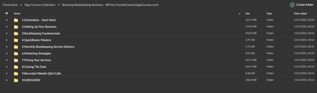 Booming Bookkeeping Business - Bill Von Fumetti 