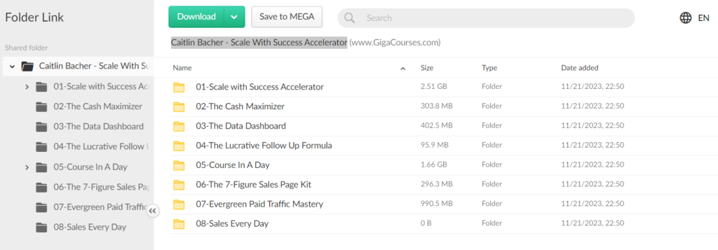 Caitlin Bacher - Scale With Success Accelerator