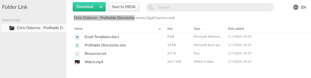 Chris Osborne - Profitable Directories