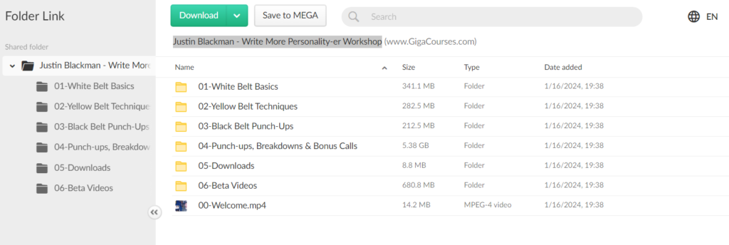 Justin Blackman - Write More Personality-er Workshop
