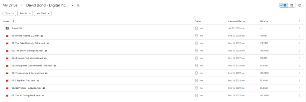 David Bond - Digital Pickup 2.0