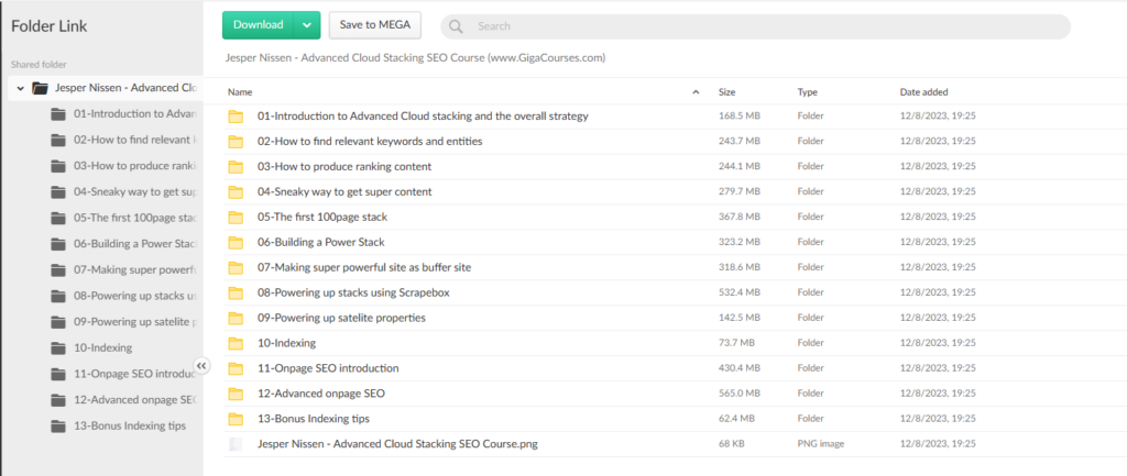 Jesper Nissen - Advanced Cloud Stacking SEO Course