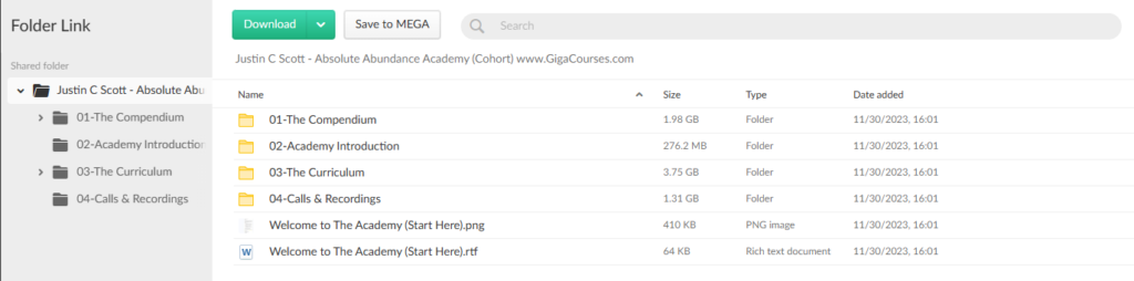 Justin C Scott - Absolute Abundance Academy