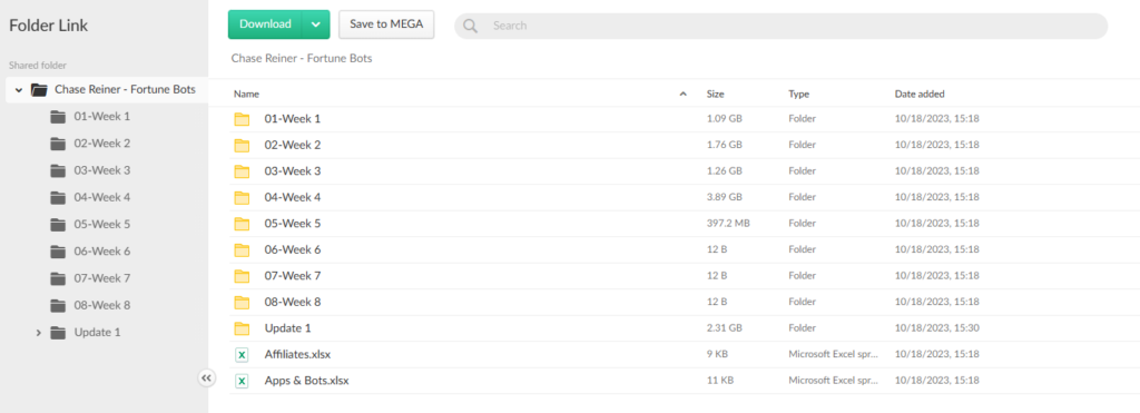 Chase Reiner - Fortune Bots