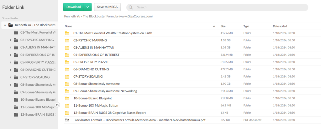 Kenneth Yu - The Blockbuster Formula 