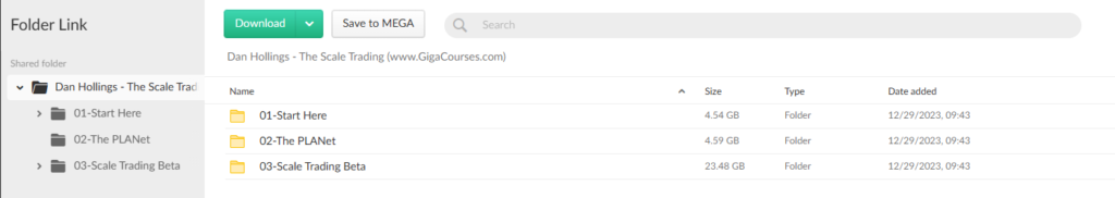 Dan Hollings - The Scale Trading