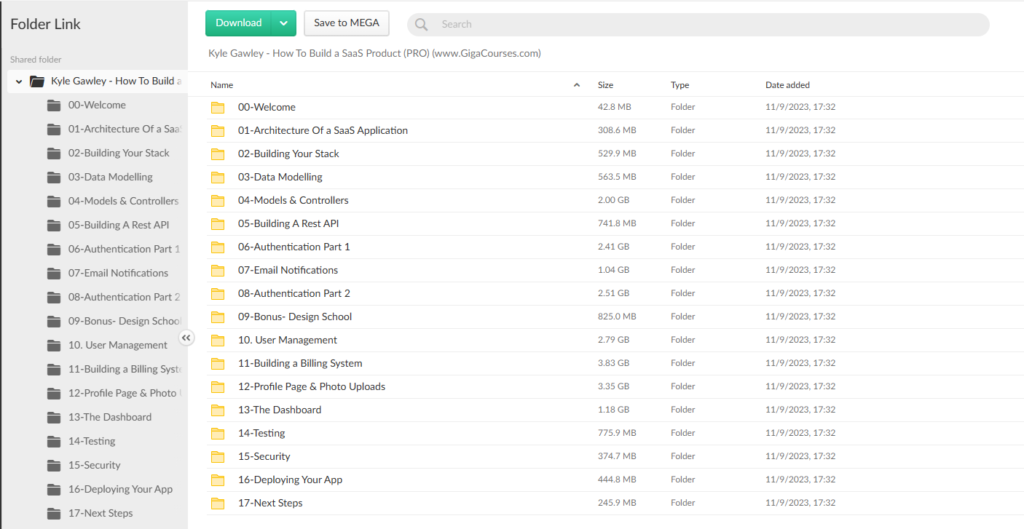 Kyle Gawley - How To Build a SaaS Product (PRO)