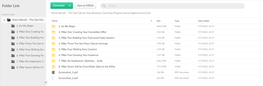 Maria Wendt – The Get Clients Now Business Coaching Program