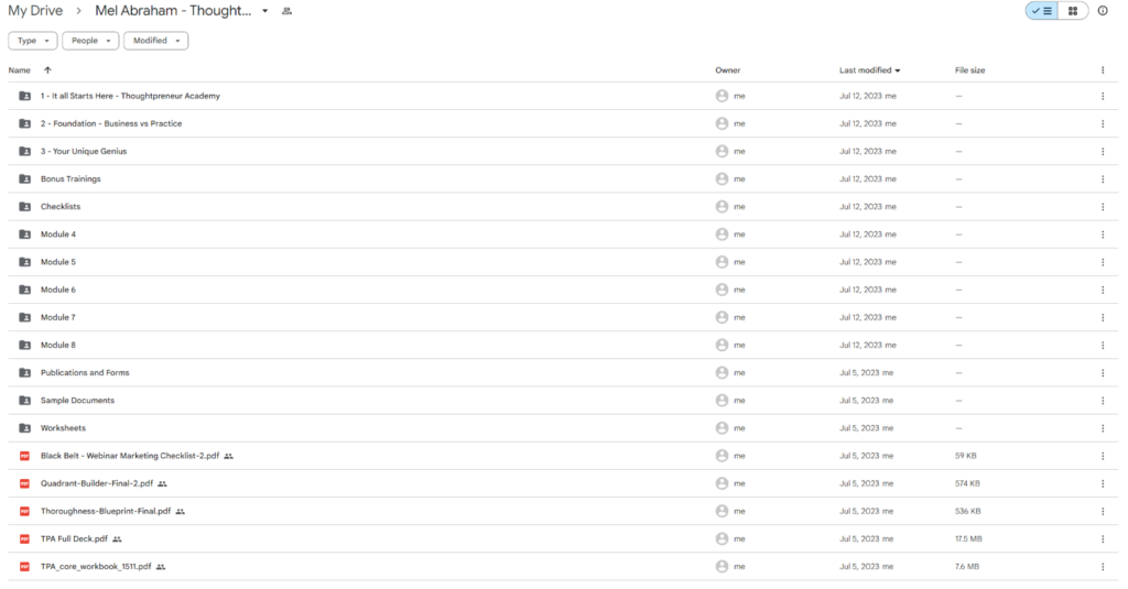 Mel Abraham - Thoughtpreneur Academy