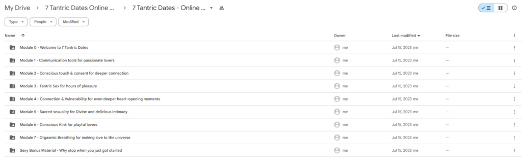 7 Tantric Dates Online Course for Couples