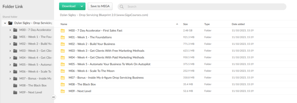 Dylan Sigley – Drop Servicing Blueprint 2.0