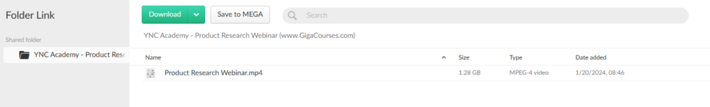 YNC Academy - Product Research Webinar