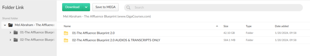 Mel Abraham - The Affluence Blueprint