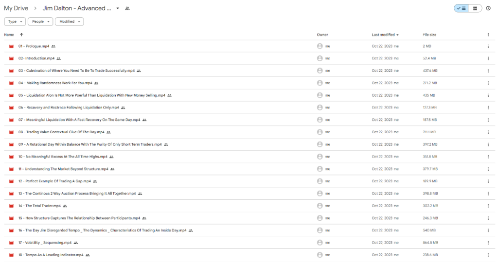 Jim Dalton - Advanced Nuances Exceptions ECourse