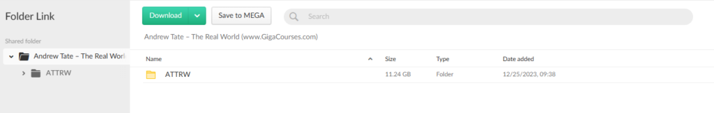 Andrew Tate – The Real World