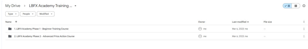 LBFX Academy Training Course