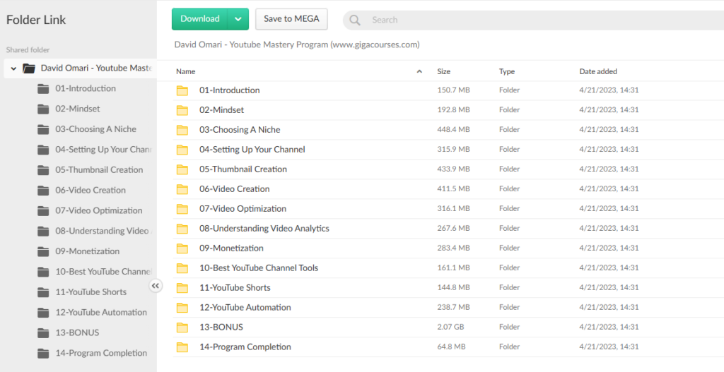 David Omari - Youtube Mastery Program