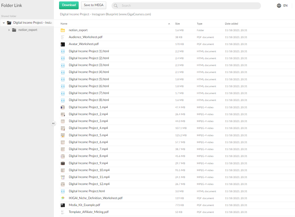 Digital Income Project - Instagram Blueprint 