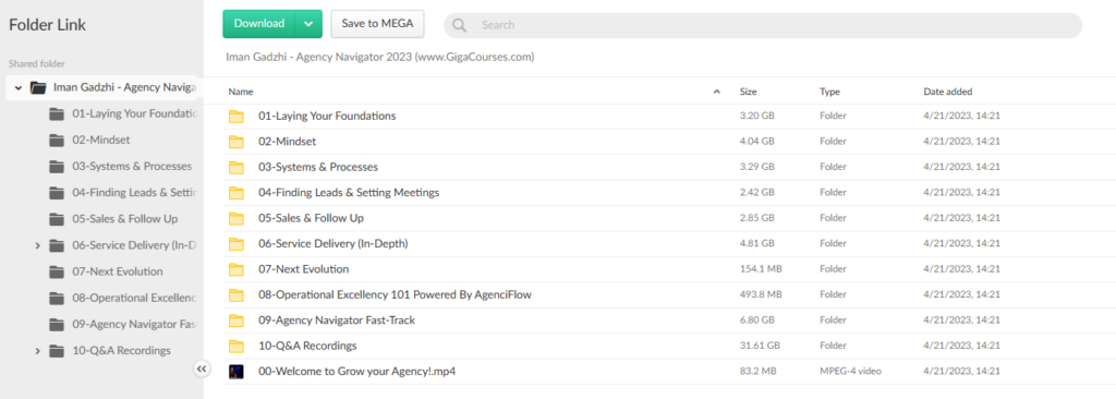 Iman Gadzhi - Agency Navigator 2023