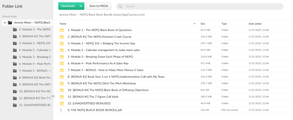 Jeremy Miner – NEPQ Black Book Bundle