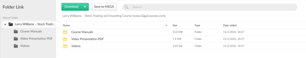 Larry Williams – Stock Trading and Investing Course