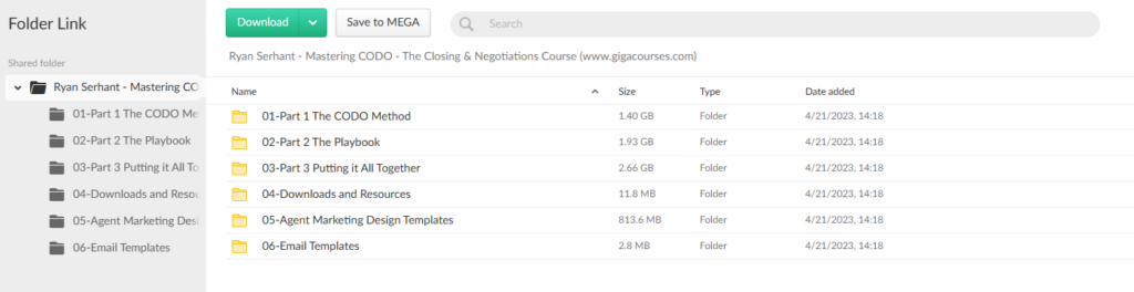 Ryan Serhant - Mastering CODO - The Closing & Negotiations Course