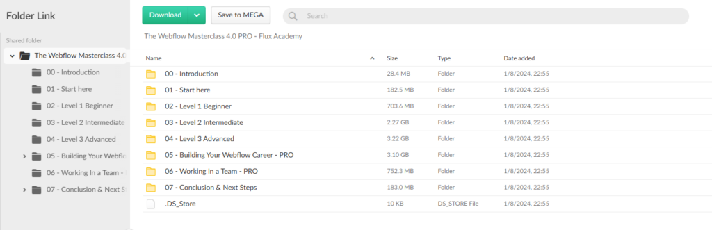 The Webflow Masterclass 4.0 PRO - Flux Academy