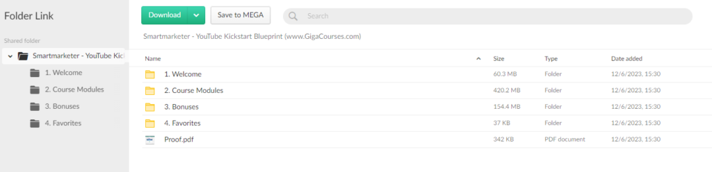 Smartmarketer - YouTube Kickstart Blueprint