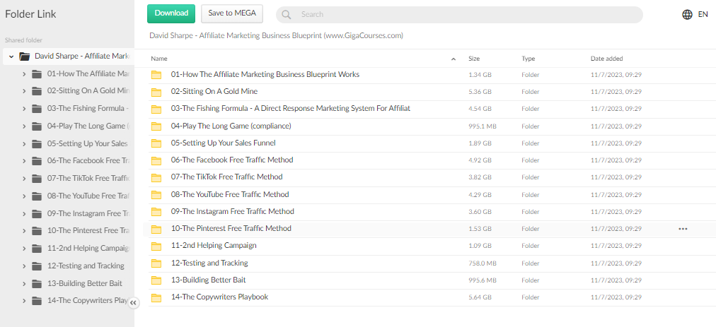 David Sharpe - Affiliate Marketing Business Blueprint