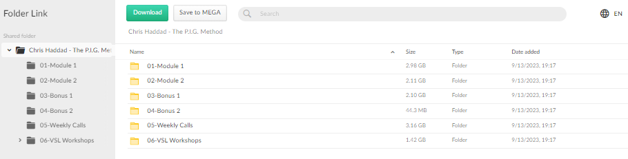 Chris Haddad - The P.I.G. Method