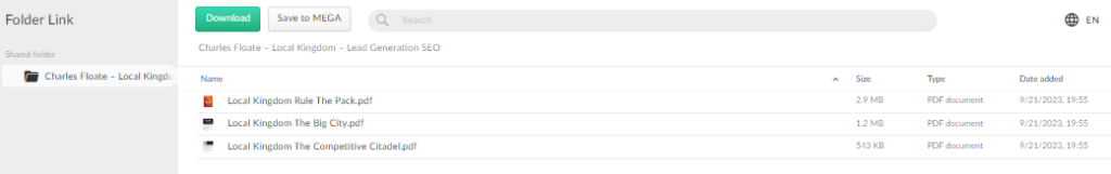 Charles Floate – Local Kingdom – Lead Generation SEO