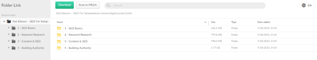 Nat Eliason – SEO For Solopreneurs