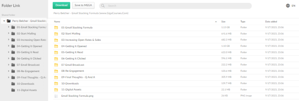 Perry Belcher - Email Stacking Formula