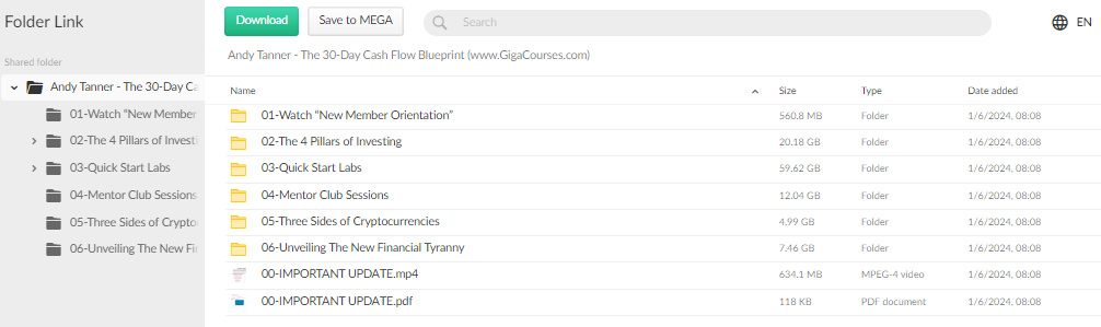 Andy Tanner - The 30-Day Cash Flow Blueprint