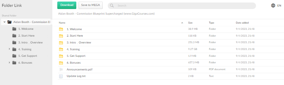 Aidan Booth - Commission Blueprint Supercharged