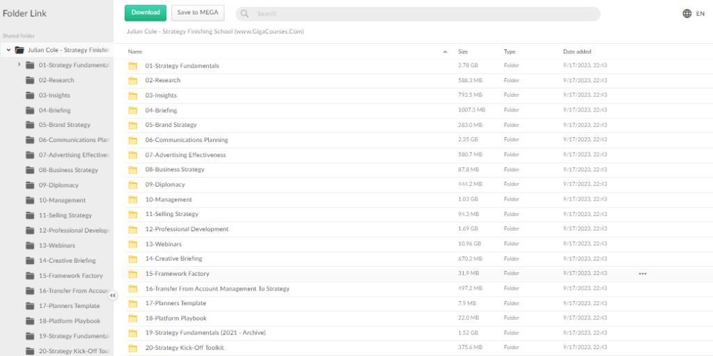 Julian Cole - Strategy Finishing School