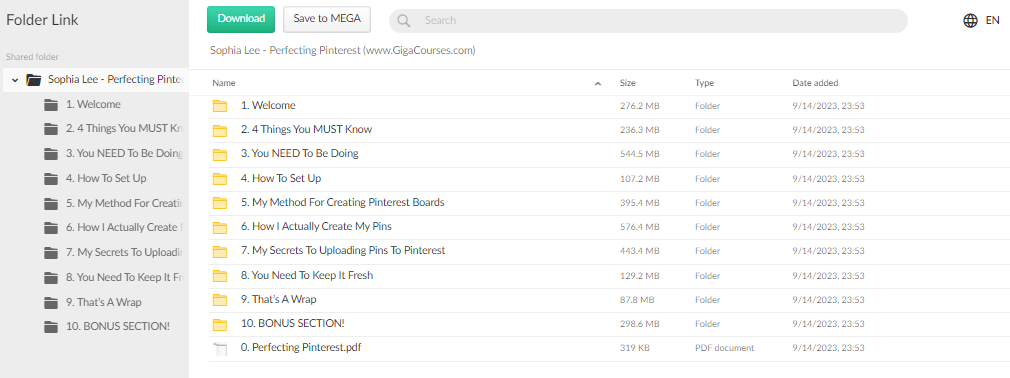 Sophia Lee - Perfecting Pinterest