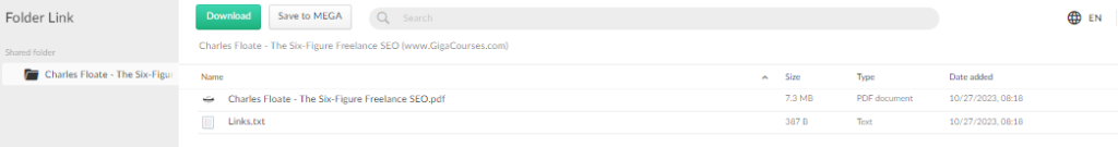 Charles Floate - The Six-Figure Freelance SEO