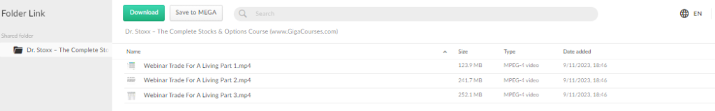 Dr. Stoxx – The Complete Stocks & Options Course