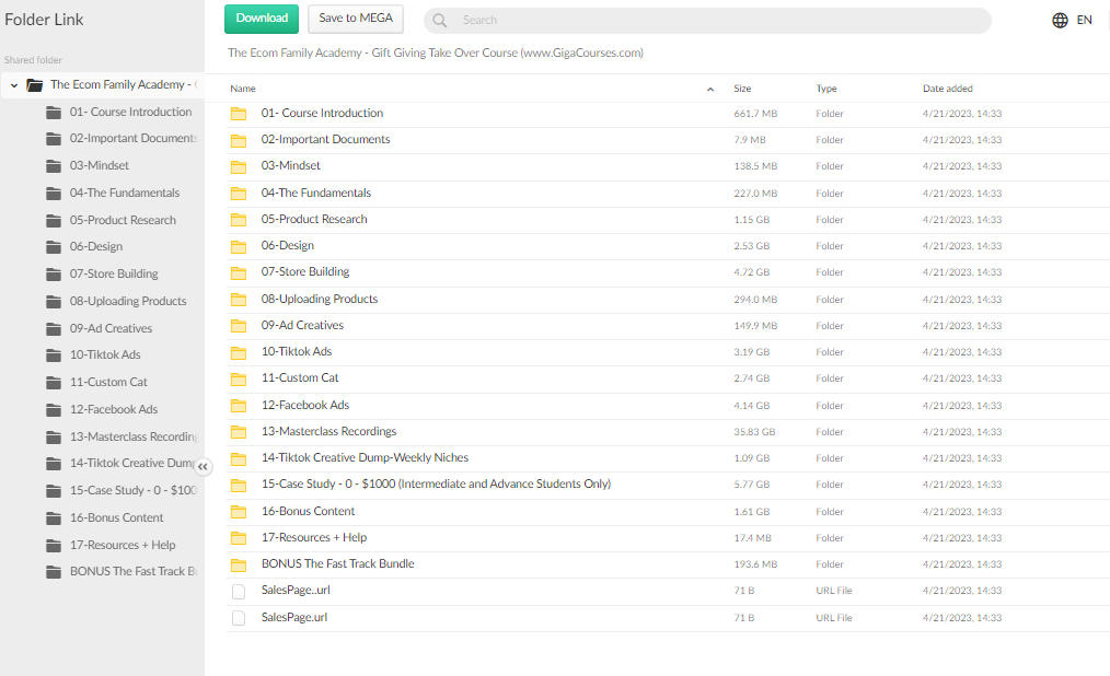 The Ecom Family Academy - Gift Giving Take Over Course