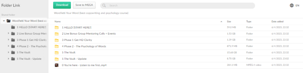 Wordfetti Your Word (best copywriting and psychology course)