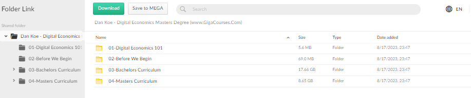 Dan Koe - Digital Economics Masters Degree