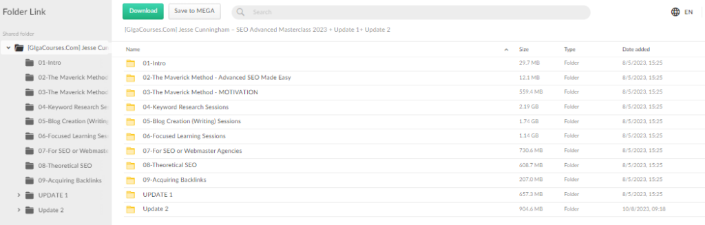 Jesse Cunningham – SEO Advanced Masterclass 2023 + Update 1+ Update 2