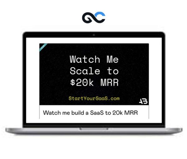Alex Berman - Watch me build a SaaS to 20k MRR
