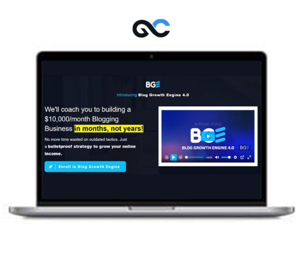 Blog Growth Engine 4.0 by Adam Enfroy