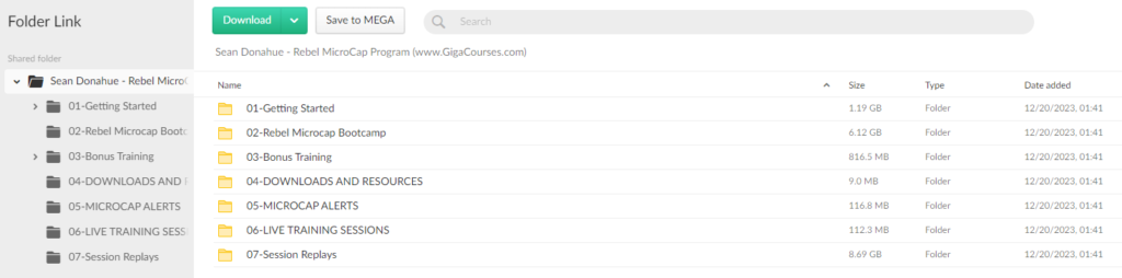 Sean Donahue - Rebel MicroCap Program