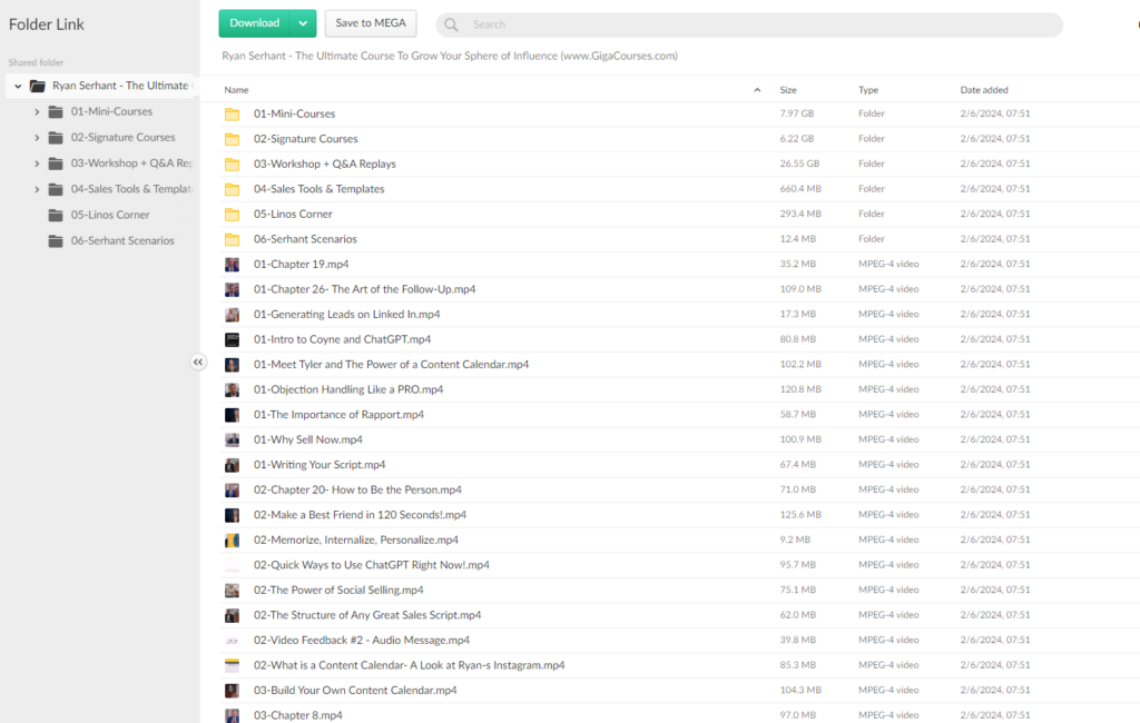 Ryan Serhant - The Ultimate Course To Grow Your Sphere of Influence