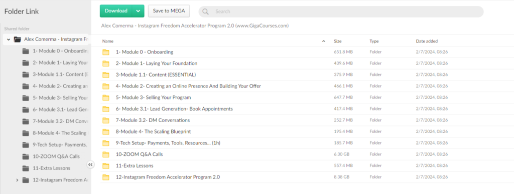 Alex Comerma - Instagram Freedom Accelerator Program 2.0