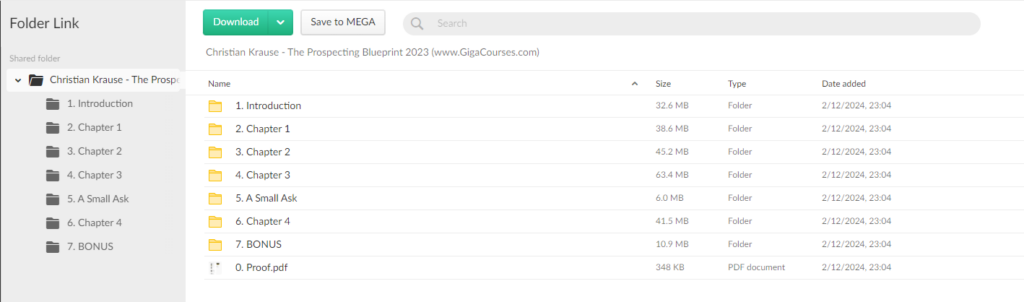 Christian Krause - The Prospecting Blueprint 2023